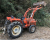 Kubota L1-255D japán kistraktor homlokrakodóval (2)