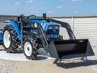 Nagyobb képek megjelenítéséhez kattintson ide
4200-2693.155-2956 Iseki TA255F japán kistraktor homlokrakodóval (1)