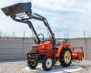 Kubota X-20 japán kistraktor homlokrakodóval (7)