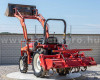 Yanmar F-230 japán kistraktor homlokrakodóval (5)