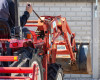 Yanmar F-230 japán kistraktor homlokrakodóval (20)