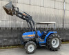 Iseki TG33 japán kistraktor homlokrakodóval (5)