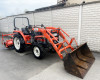 Kubota GL261 U-Shift homlokrakodóval japán kistraktor (2)