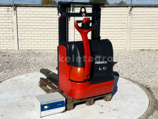 Nagyobb képek megjelenítéséhez kattintson ide
4059-900-3556 Fenwick- Linde L10 Gyalogkiséretű elektromos raklapemelő (1)