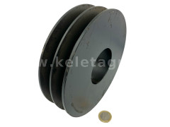 Szárzúzó hajtó ékszíjtárcsa EFGC, 170 mm - Japán Kistraktorok -