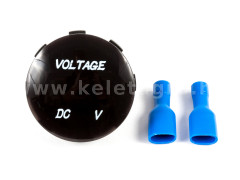 Feszültségmérő óra, digitális, japán kistraktorhoz - Japán Kistraktorok -