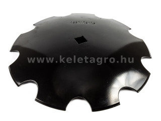 Tárcsalap 460mm, csipkés, (bóracél) AsahiParts (1)