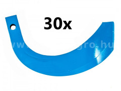 Talajmarókés  japán kistraktorokhoz Iseki / Kubota / Mitsubishi / Shibaura / Yanmar, 30 darabos csomag, SZUPER ÁRON! - Japán Kistraktorok -