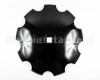 Tárcsalap 460mm-es, csipkés, (bóracél) AsahiParts, 10 darabos csomag (3)