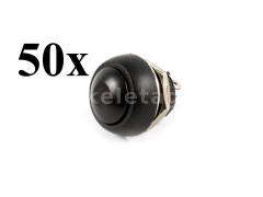 Nyomógombos kapcsoló, vízmentes, 50db-os csomag - Japán Kistraktorok -