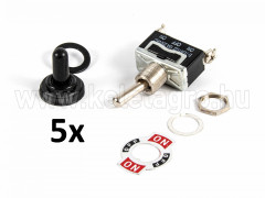 Kapcsoló 3 állású, 3 lábú, vízmentes, 5 db-os csomag SZUPER ÁRON! - Japán Kistraktorok -