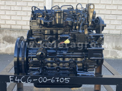 Dízelmotor Iseki E4CG - 006705 - Japán Kistraktorok - 