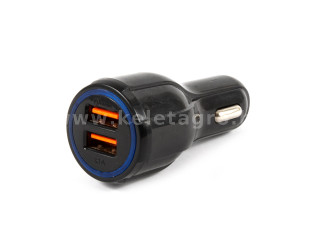 Szivargyújtós USB töltő, hosszú (1)