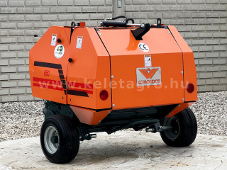 Körbálázó japán kistraktorokhoz, 50x70cm, hálós kötözésű, Komondor RKB-850N (1)