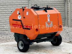 Körbálázó japán kistraktorokhoz, 60x70cm, hálós kötözésű, Komondor RKB-870N - Munkagépek - Bálázók