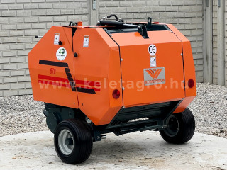 Körbálázó japán kistraktorokhoz, 60x70cm, hálós kötözésű, Komondor RKB-870N (1)